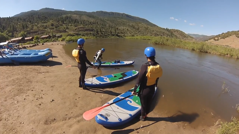 Paddle Boarding on the Upper Colorado River with SUPCO