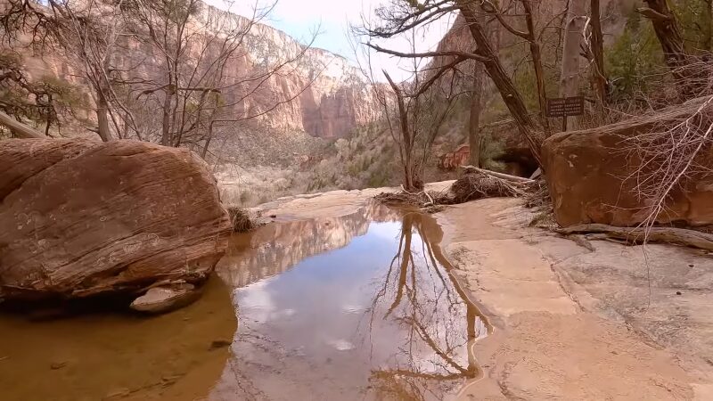 The Emerald Pools Trail in Zion