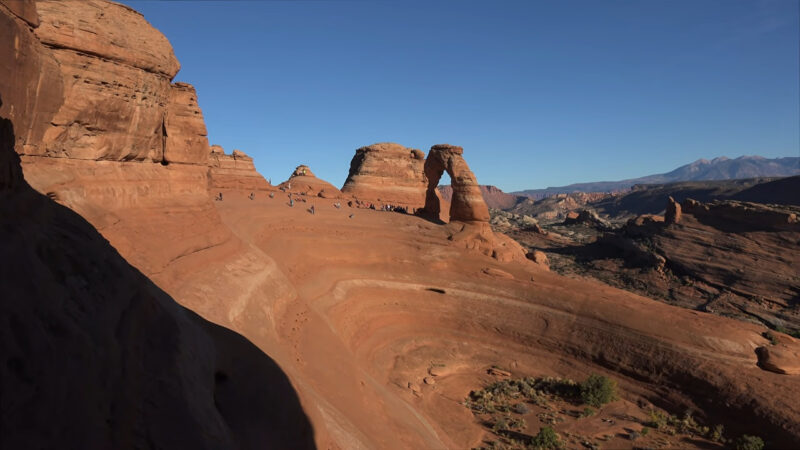 Arches National Park, Utah, USA in Fall