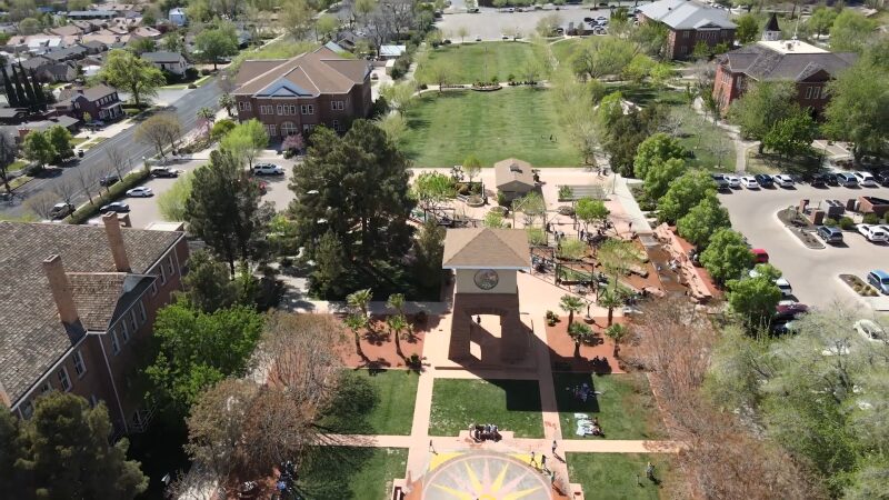 Town Square Park, St. George in Utah