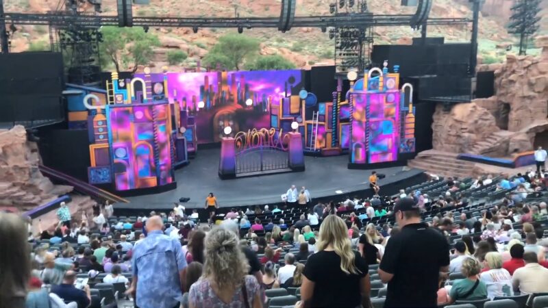 Tuacahn Amphitheater in Utah